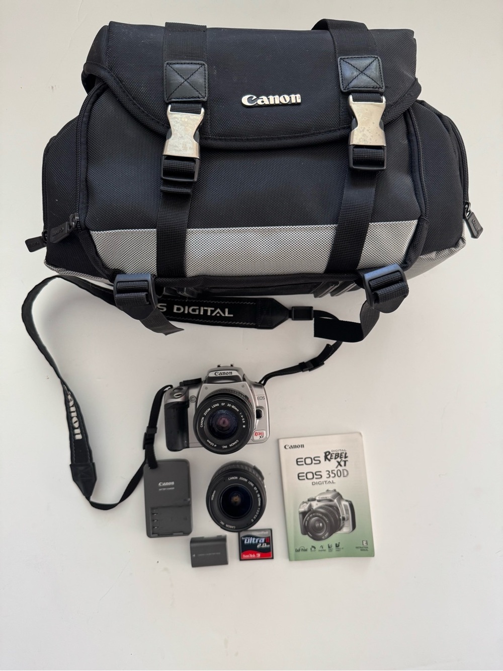 The Canon EOS Rebel XT DS126071 Digital Camera